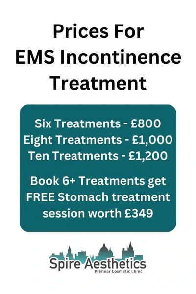 EMS Incontinence Treatment Prices Herefordshire
