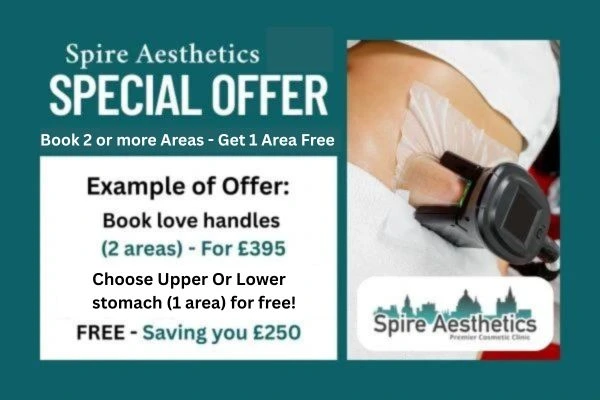 Fat Freezing Promotion Herefordshire from Spire Aesthetics - Book Today!