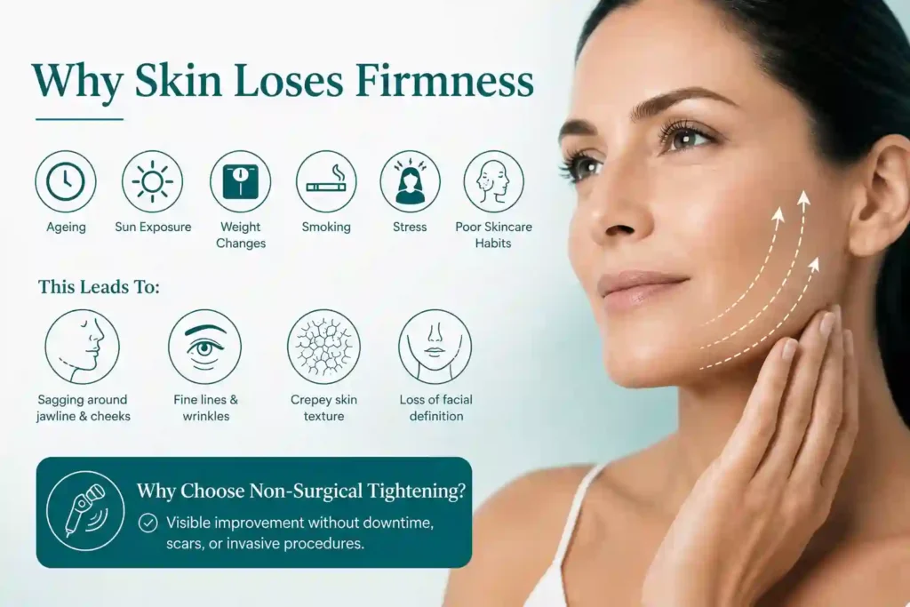 What Makes Skin Lose Firmness and Why Do People Seek Non-Surgical Tightening Herefordshire?