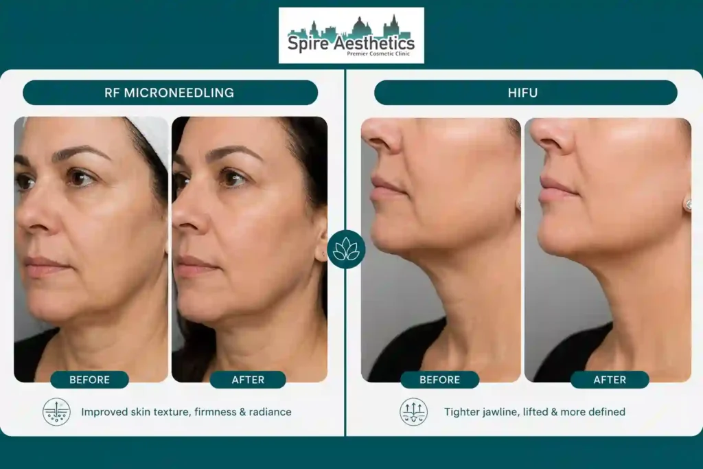 Can RF Microneedling and HIFU Be Combined Herefordshire?